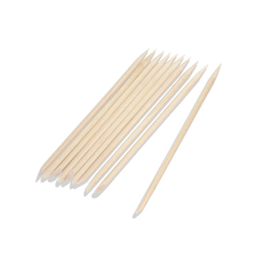 Wooden Manicure Sticks 10.3cm 10 Pack