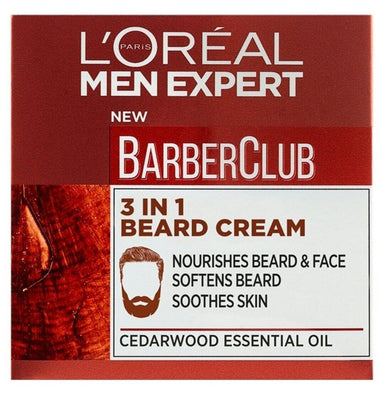 L'Oreal Men Expert BarberClub 3 in 1 Beard Cream