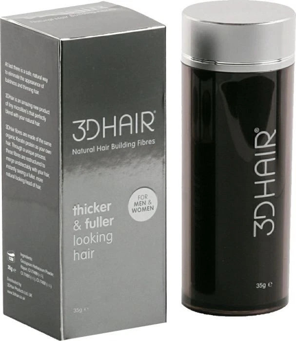 3D Hair Natural Hair Building Fibres 35g Black