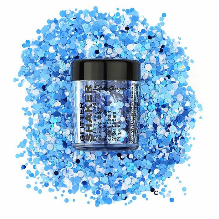 Stargazer Glitter Shaker Pot 5g- Glitter Confetti Blue