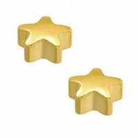 Caflon Gold Star Stud Earrings