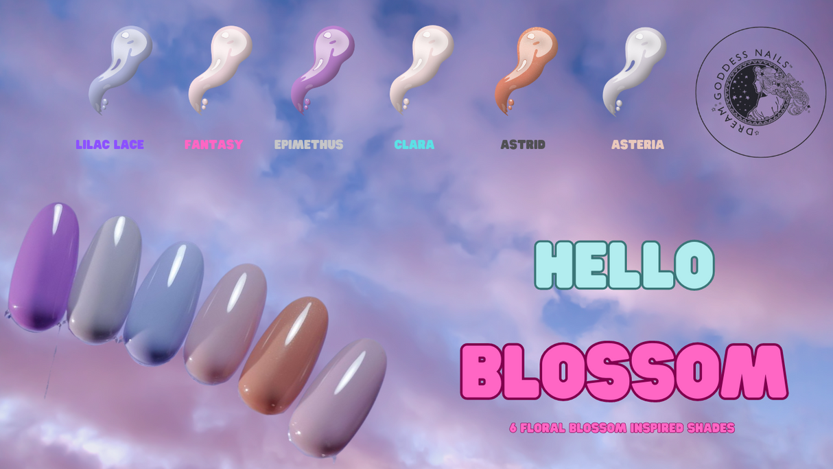 Dream Goddess Gel Polish Hello Blossom Collection