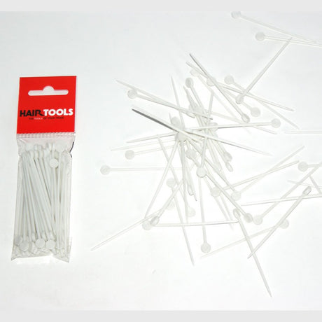 Hair Tools White Standard Roller Pins