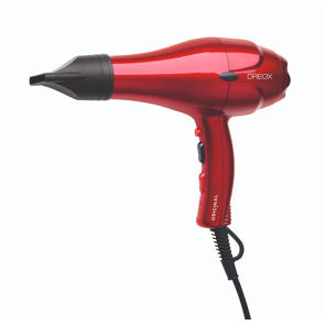 Dreox Professional Semi Compact Hairdryer Metallic Red