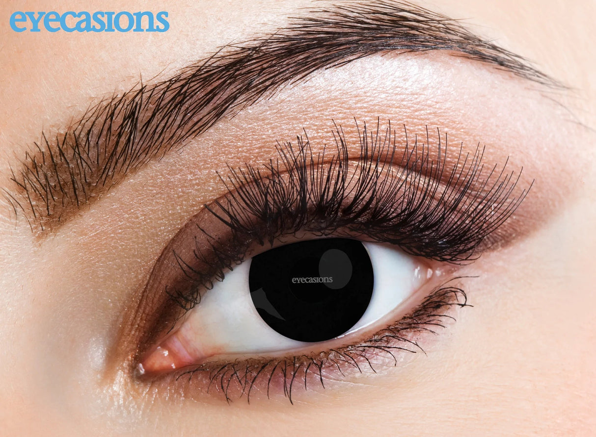 Eyecasions Coloured Contact Lenses Black Magic