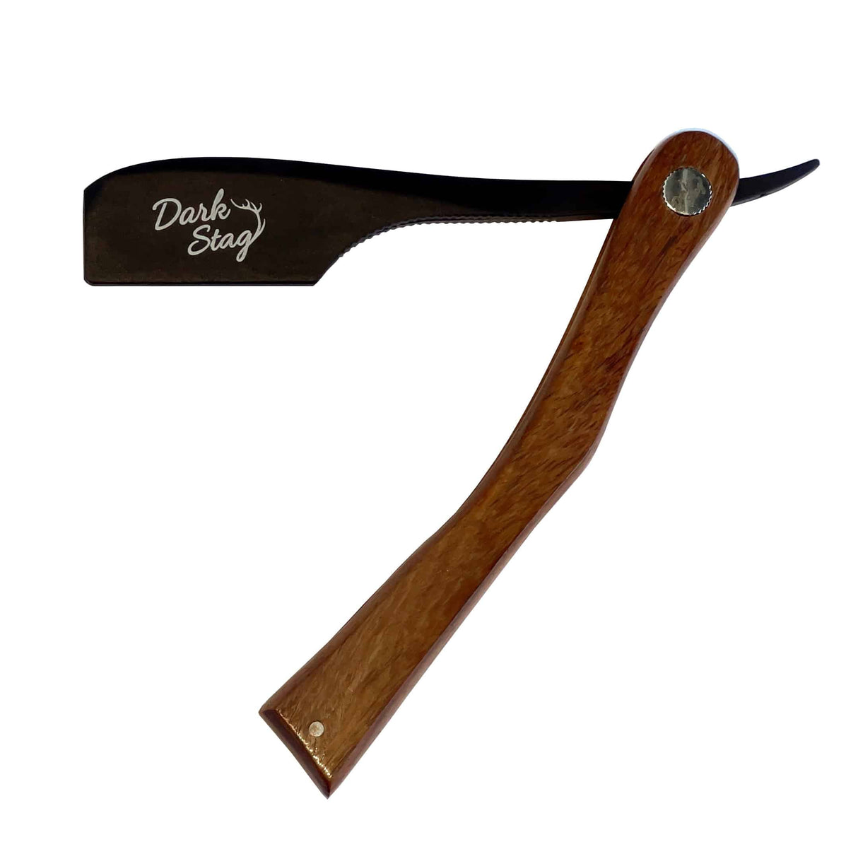 Dark Stag Folding Kamisori Razor Black
