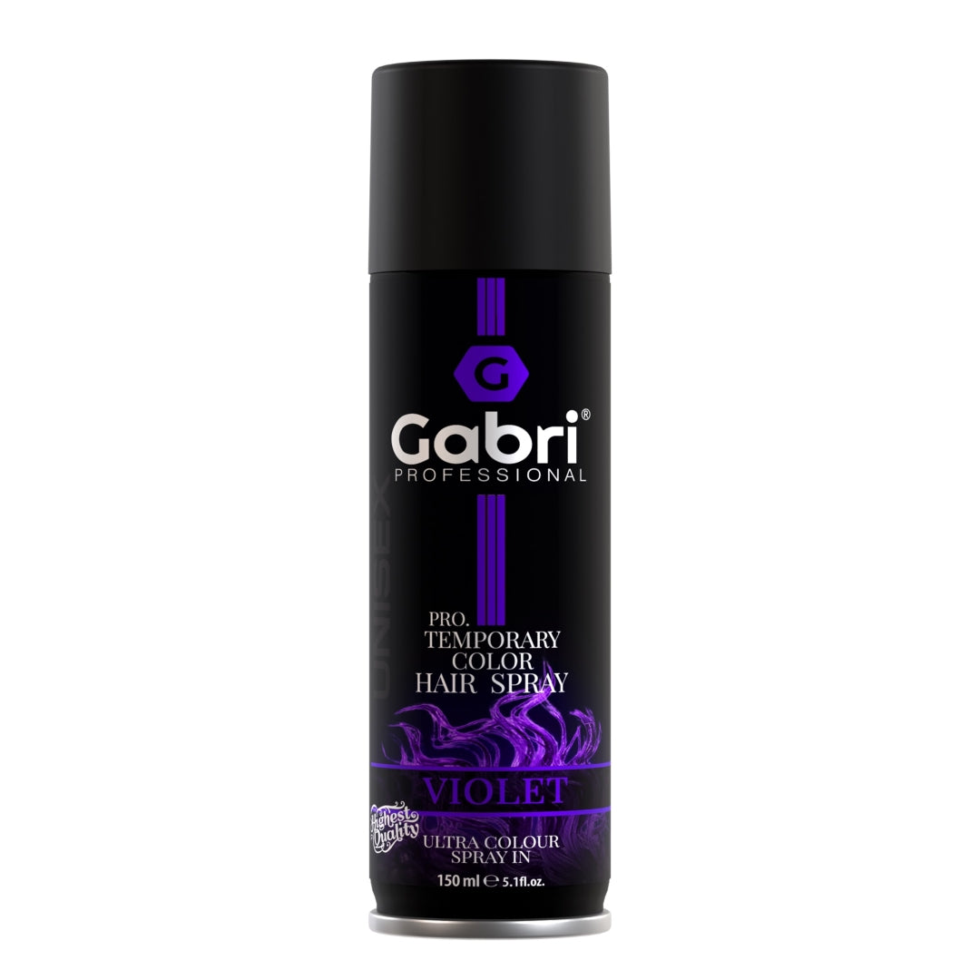 Gabri Professional Temporary Hair Colour Spray Violet 150ml