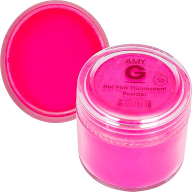 The Edge Nails Amy G Hot Pink Fluorescent Powder 5g
