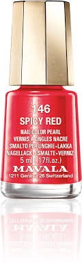 Mavala Spicy Red Nail Polish 5ml*