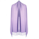 Lilac Purple Pashmina Scarf