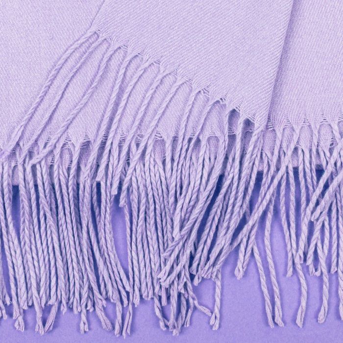 Lilac Purple Pashmina Scarf