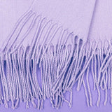 Lilac Purple Pashmina Scarf