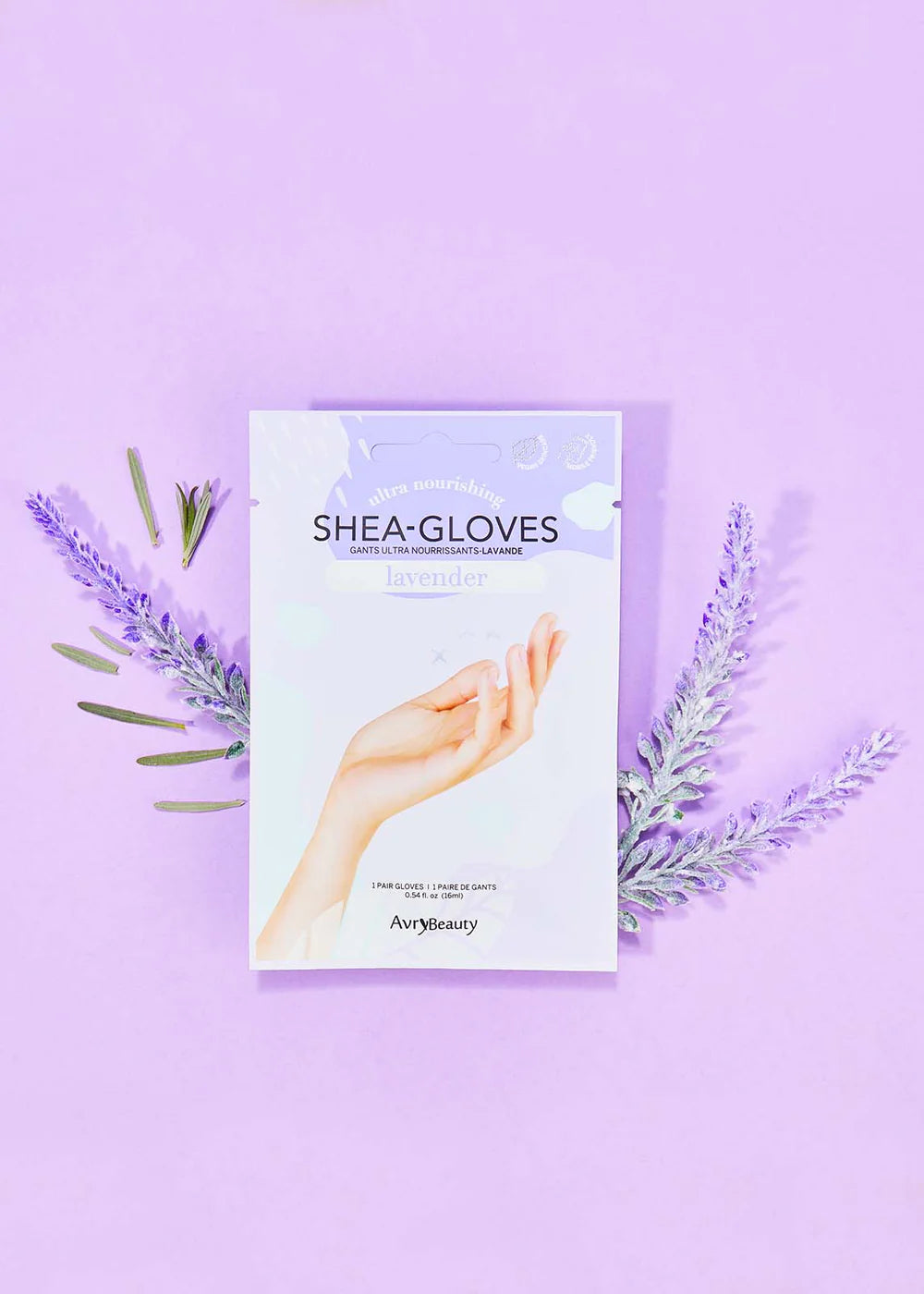 Avry Beauty Shea Butter & Lavender Moisturising Manicure Gloves