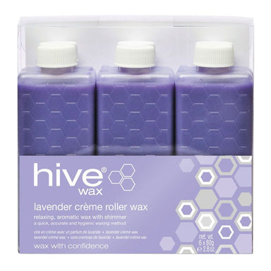 Hive Lavender Creme Roller Wax 6 Pack