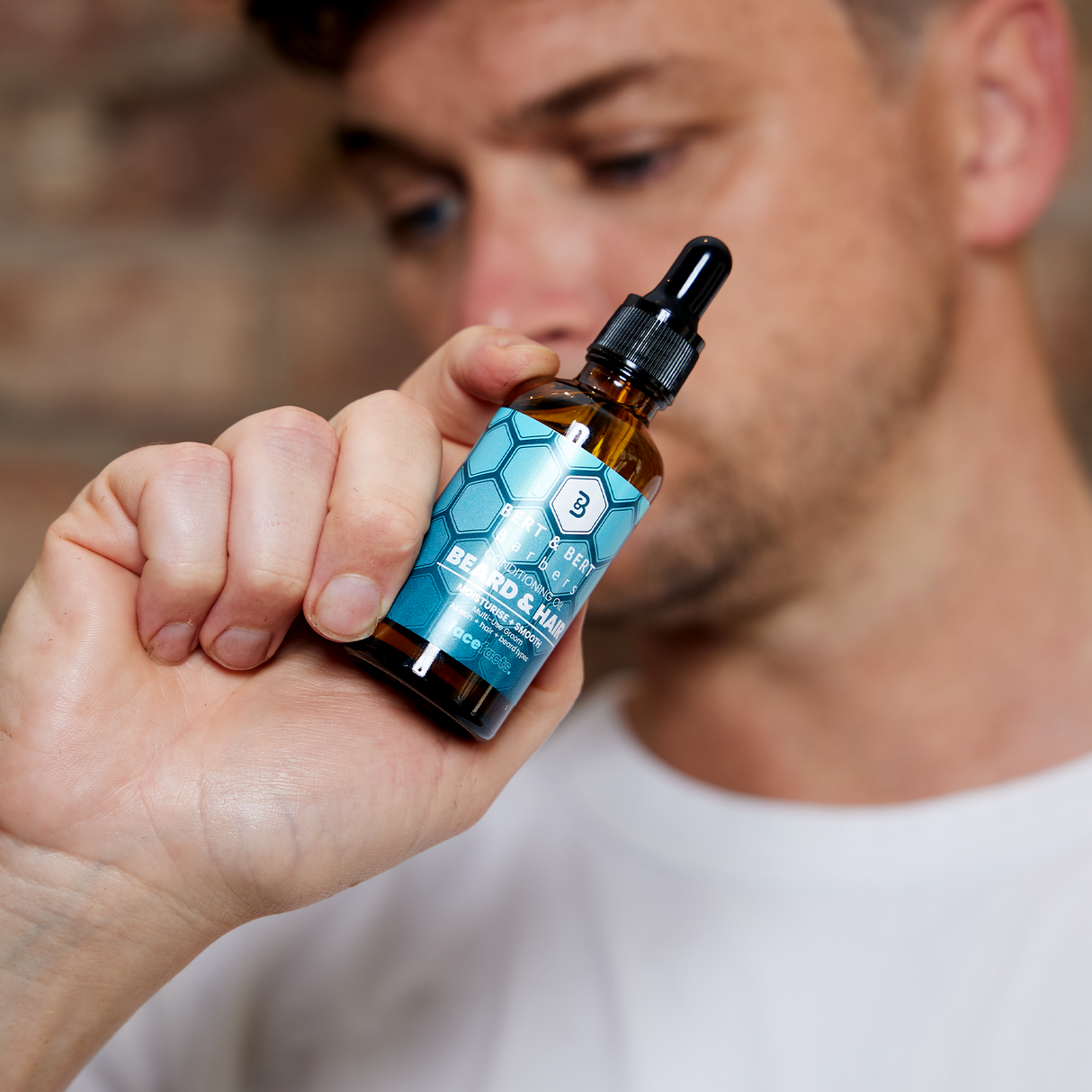 Bert & Bert Barbers Conditioning Beard & Hair Oil 50ml