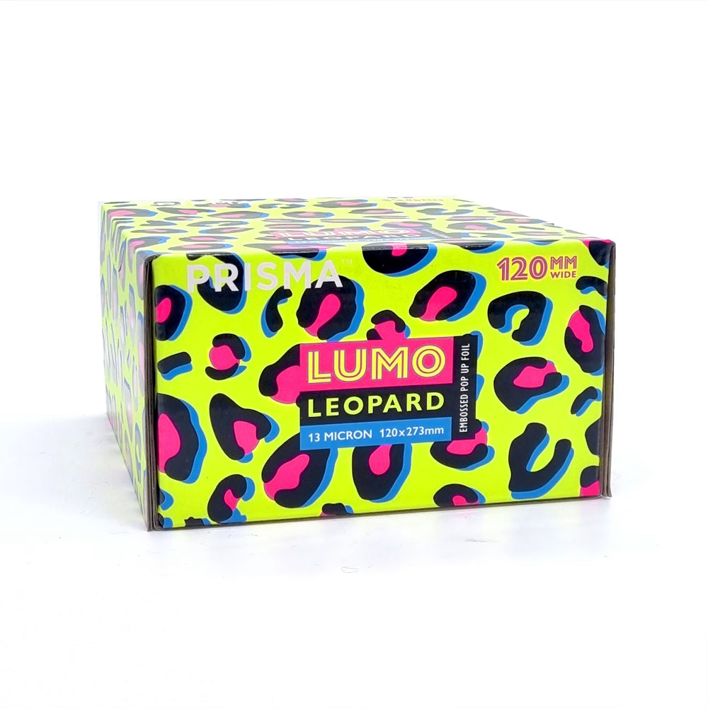 Prisma Pop Up Embossed Foil Lumo Leopard 500