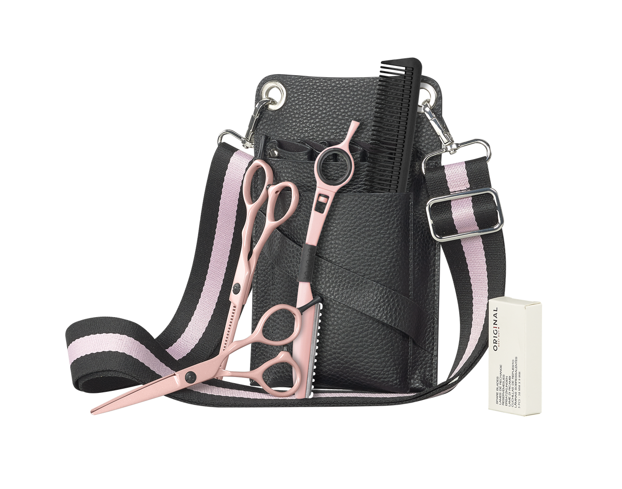 Original Best Buy Mia Scissor Holster Bag & Scissor Trio Set 5.5"