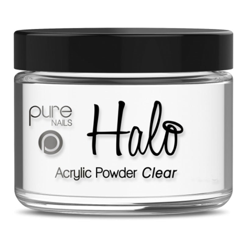 Pure Nails Halo Acrylic Powder Clear 165g