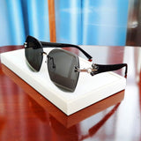 Diva Black Frame Pearl Sunglasses