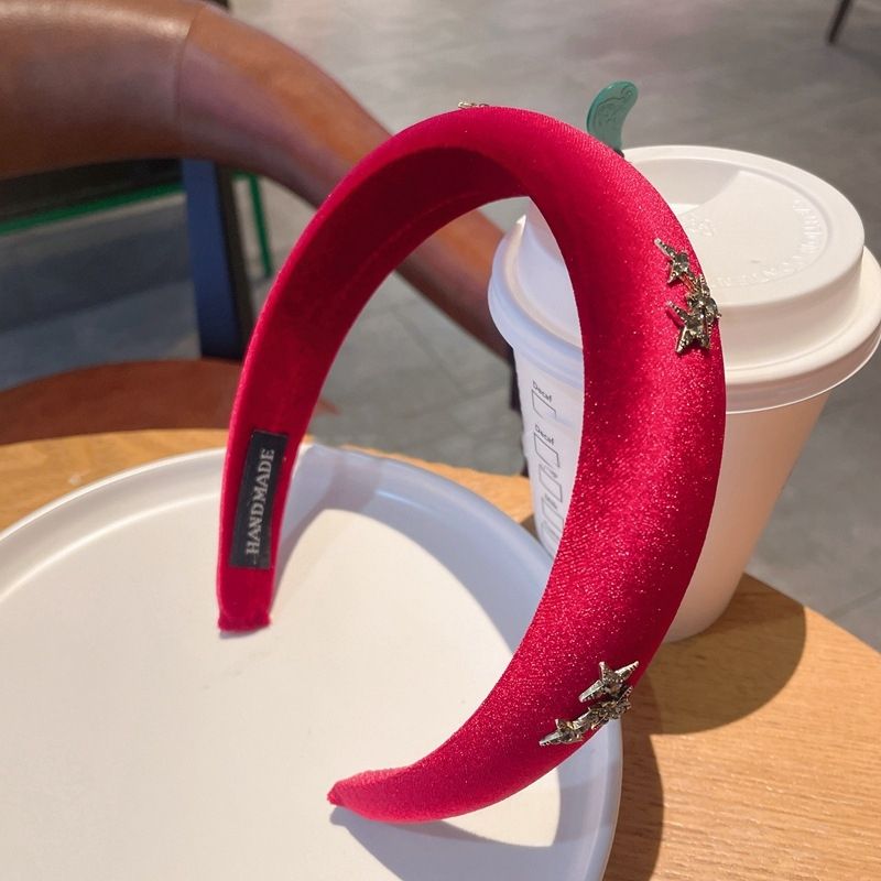 Red Velvet Star Hairband