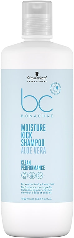 Schwarzkopf Bonacure Moisture Kick Shampoo Aloe Vera 1000ml