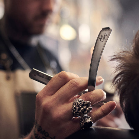Dark Stag Premium Straight Barber Razor