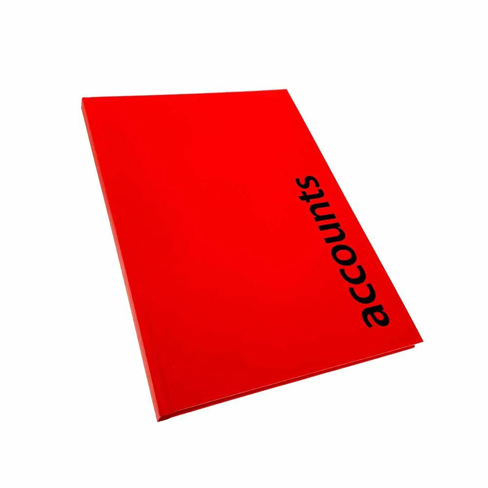 Agenda Salon Accounts Book Red