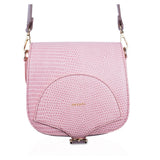 Inyati Rose Pink Saddle Cross Body Bag