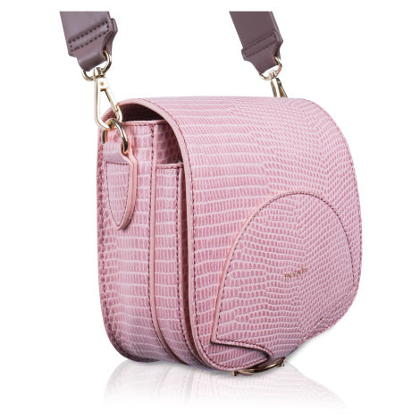 Inyati Rose Pink Saddle Cross Body Bag