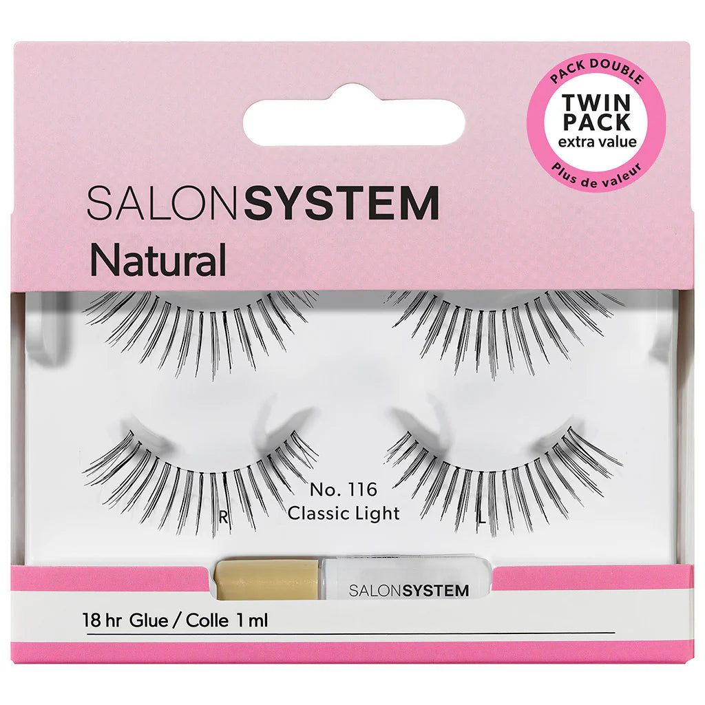 Salon System Natural Lash 116 Twin Pack