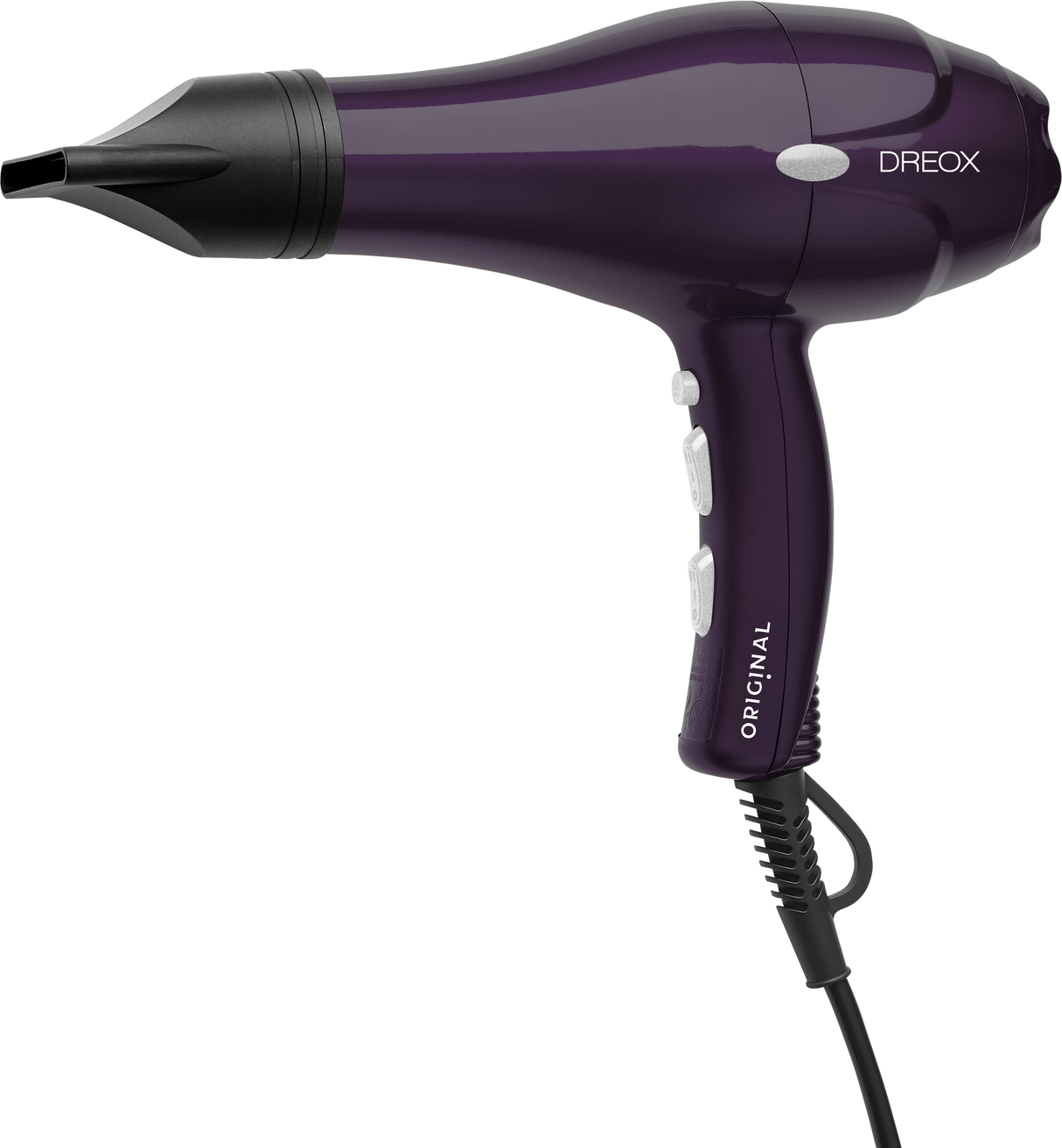 Dreox Professional Semi-Compact Hairdryer Aubergine