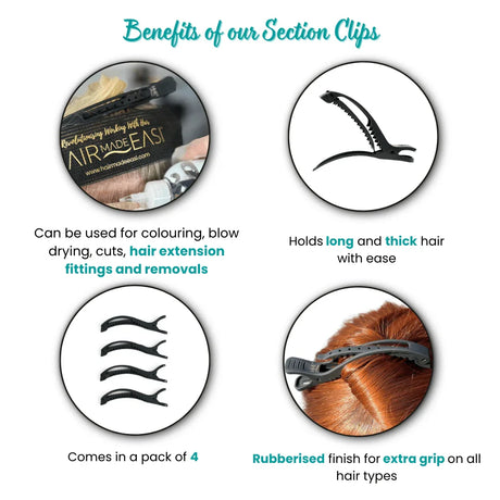 Hair Made Easi Section Clips
