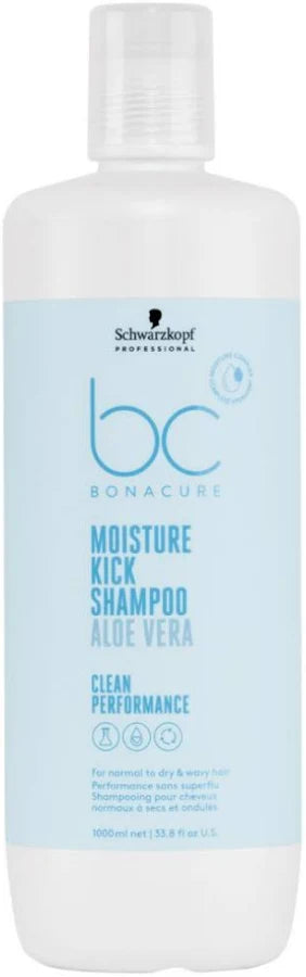 Schwarzkopf Bonacure Moisture Kick Shampoo Aloe Vera 1000ml