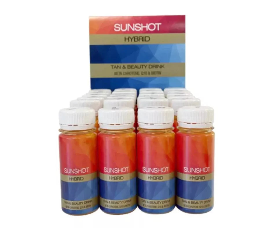 Sunshot Hybrid Tanning Shot & Beauty Drink Box of 24