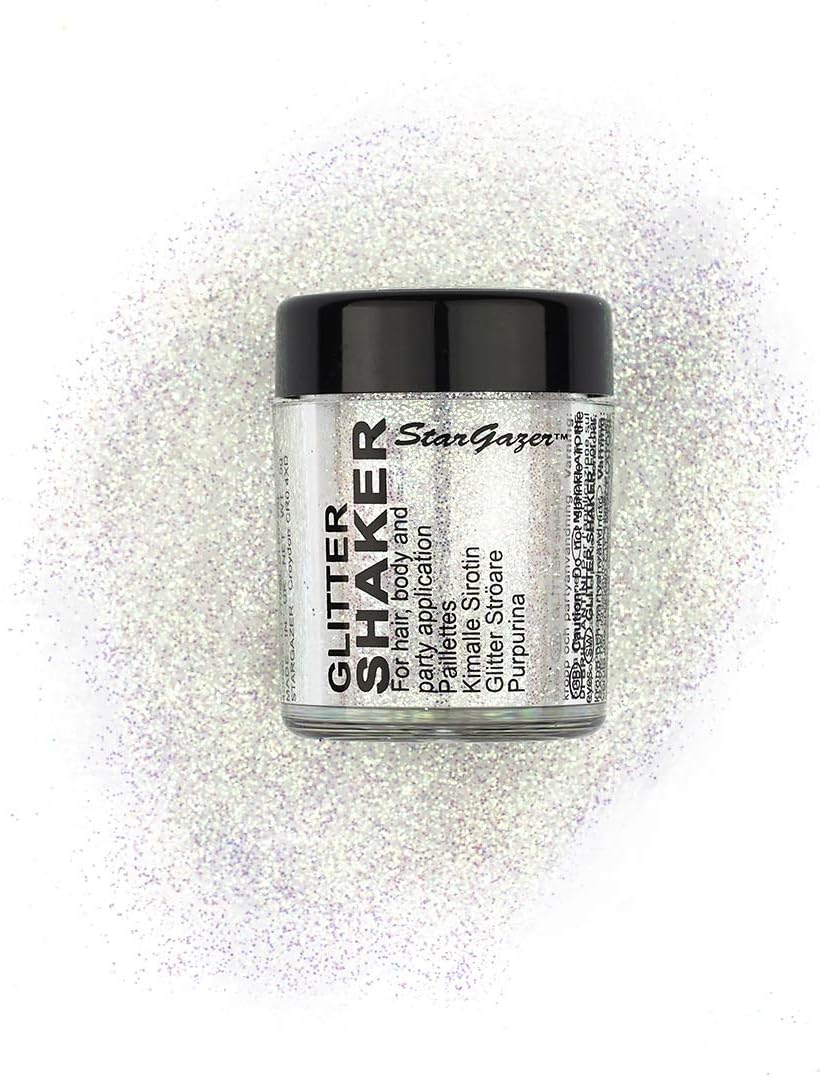 Stargazer UV White Glitter Shaker Pot 5g