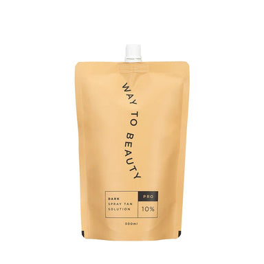 Way To Beauty Dark Spray Tan Solution 10% 500ml