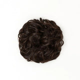 Stranded Heat Resistant Curly Messy Bun Scrunchie