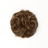 Stranded Heat Resistant Curly Messy Bun Scrunchie