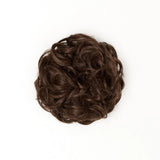 Stranded Heat Resistant Curly Messy Bun Scrunchie