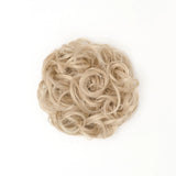 Stranded Heat Resistant Curly Messy Bun Scrunchie