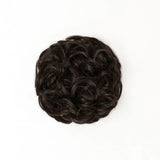 Stranded Heat Resistant Curly Messy Bun Scrunchie