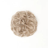 Stranded Heat Resistant Curly Messy Bun Scrunchie