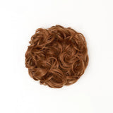 Stranded Heat Resistant Curly Messy Bun Scrunchie