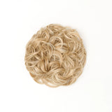 Stranded Heat Resistant Curly Messy Bun Scrunchie