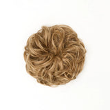 Stranded Heat Resistant Curly Messy Bun Scrunchie