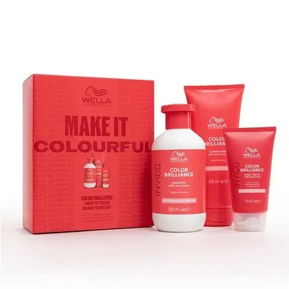 Wella Make It Colourful Color Brilliance 3 Piece Gift Set