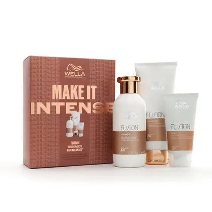 Wella Make It Intense Fusion Shampoo 3 Piece Gift Set