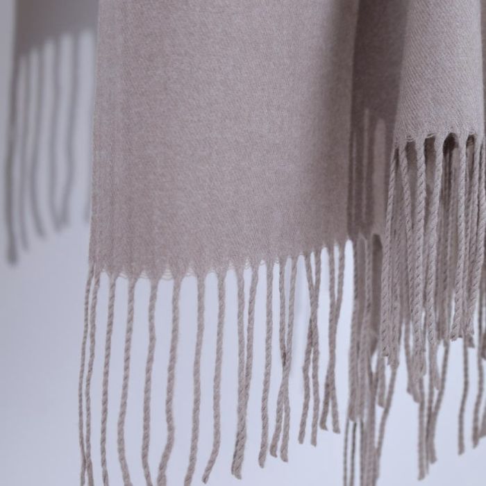 Taupe Pashmina Scarf