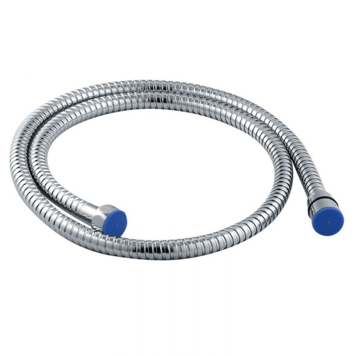 4 3/8" Male x 3/8" Male Chrome Plated Flexible Hose
