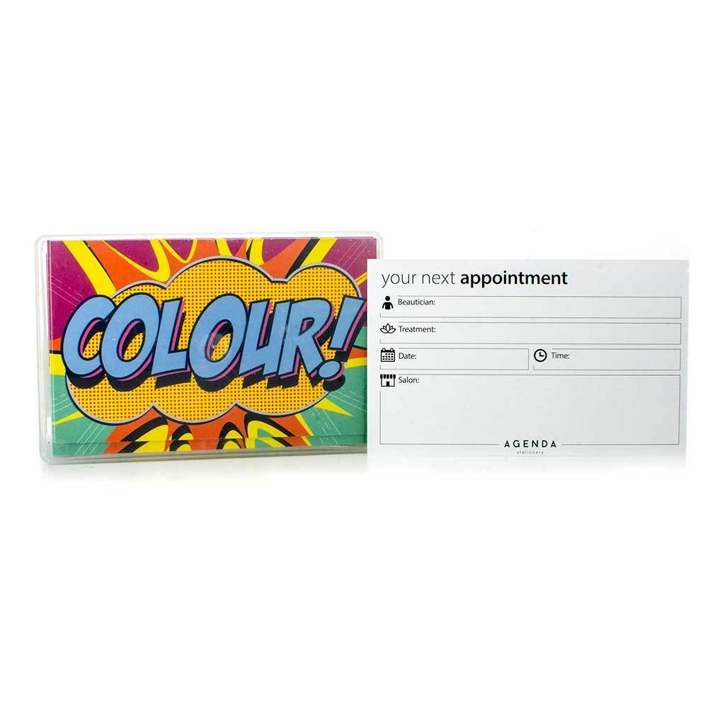 Agenda Colour Next Appointment Cards (100)**